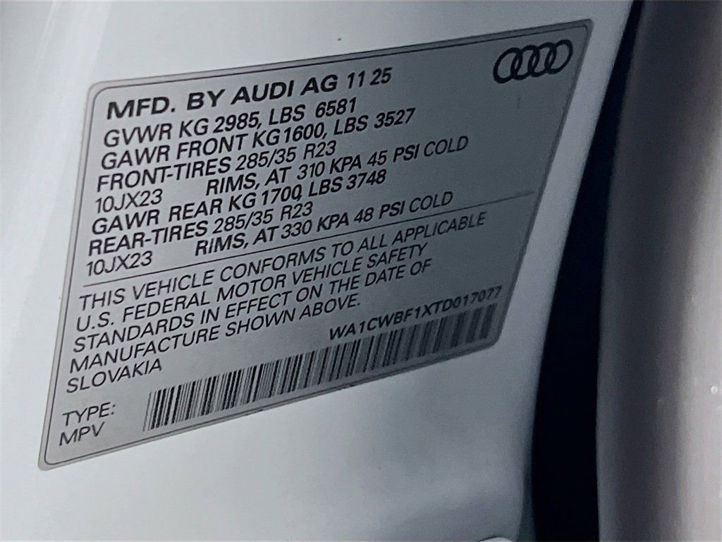 New 2026 Audi SQ8 Prestige image 31