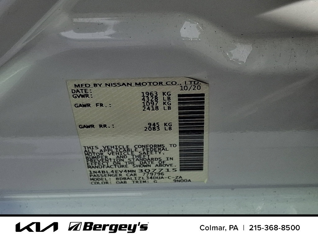 Used 2021 Nissan Altima 2.5 SL FWD image 29