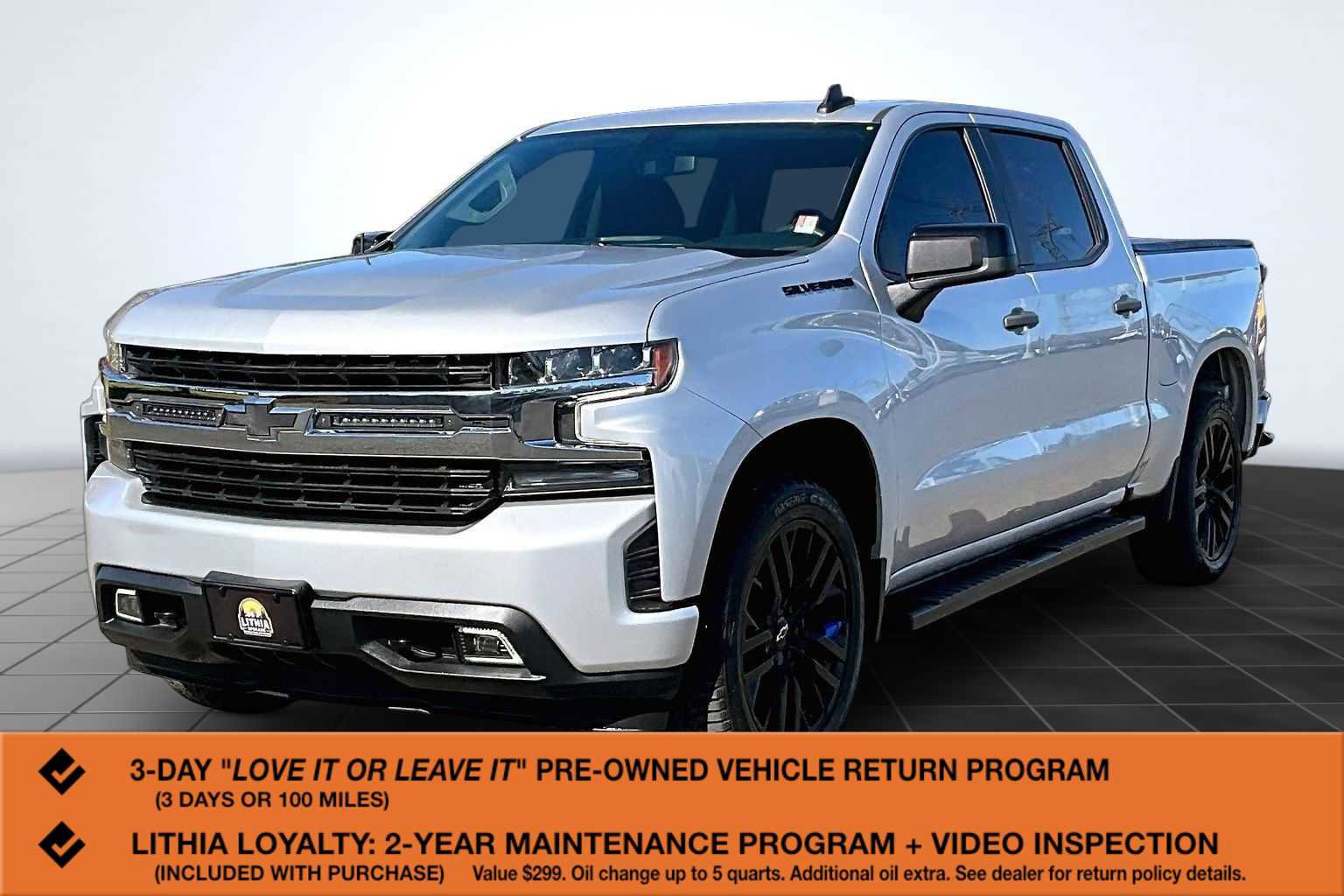 Used 2021 Chevrolet Silverado 1500 Custom w/ LPO, Dark Essentials Package AWD/4WD image 1