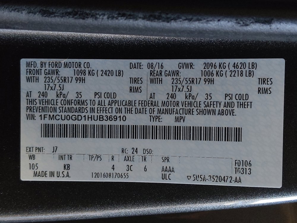 Used 2017 Ford Escape SE FWD image 33
