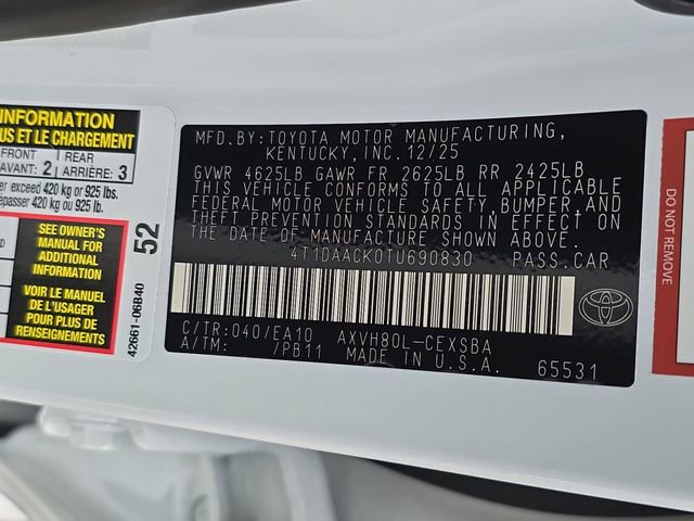 Used 2026 Toyota Camry SE w/ Convenience Package image 35