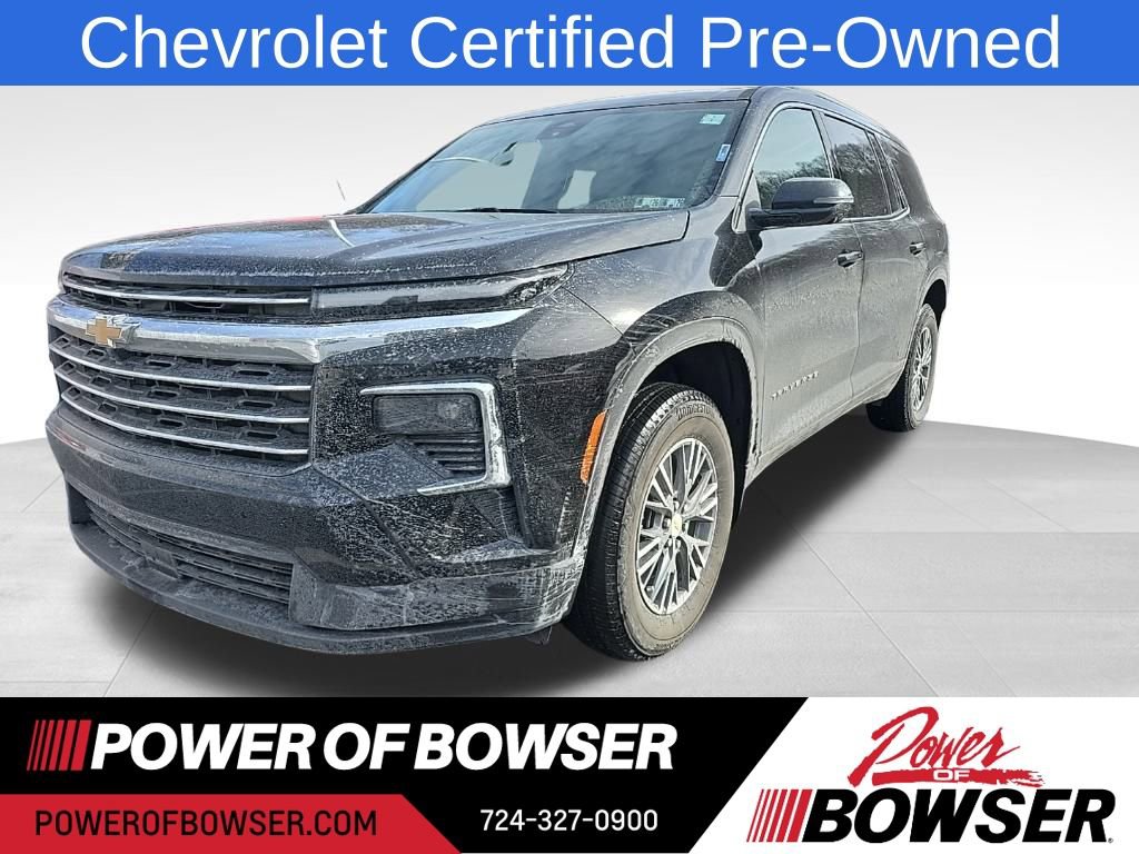 Certified 2025 Chevrolet Traverse LT w/ Driver Confidence Package