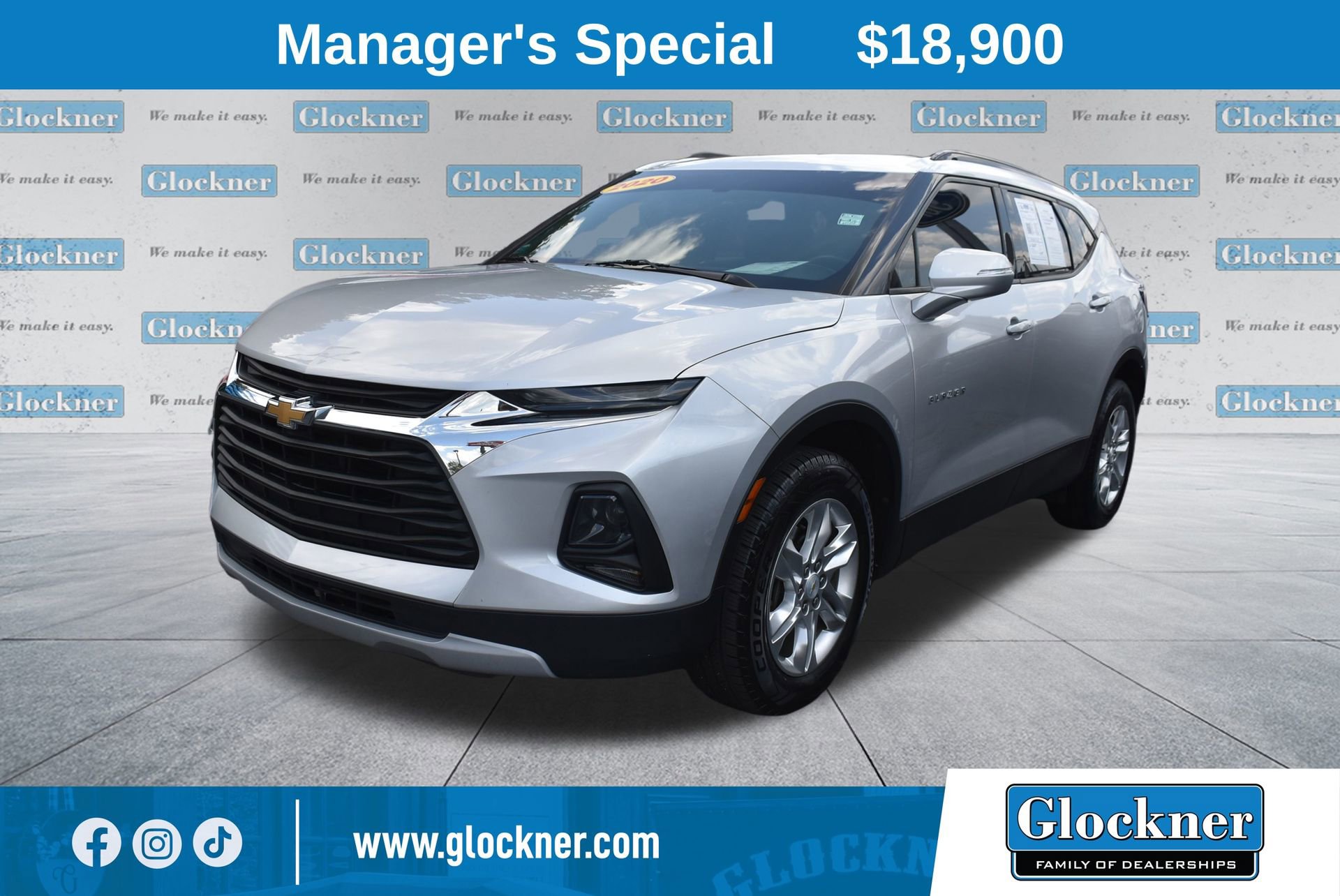 Used 2020 Chevrolet Blazer LT