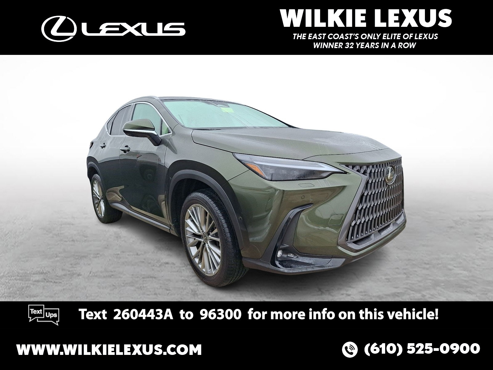 Certified 2025 Lexus NX 350 AWD w/ Rear Seat Package