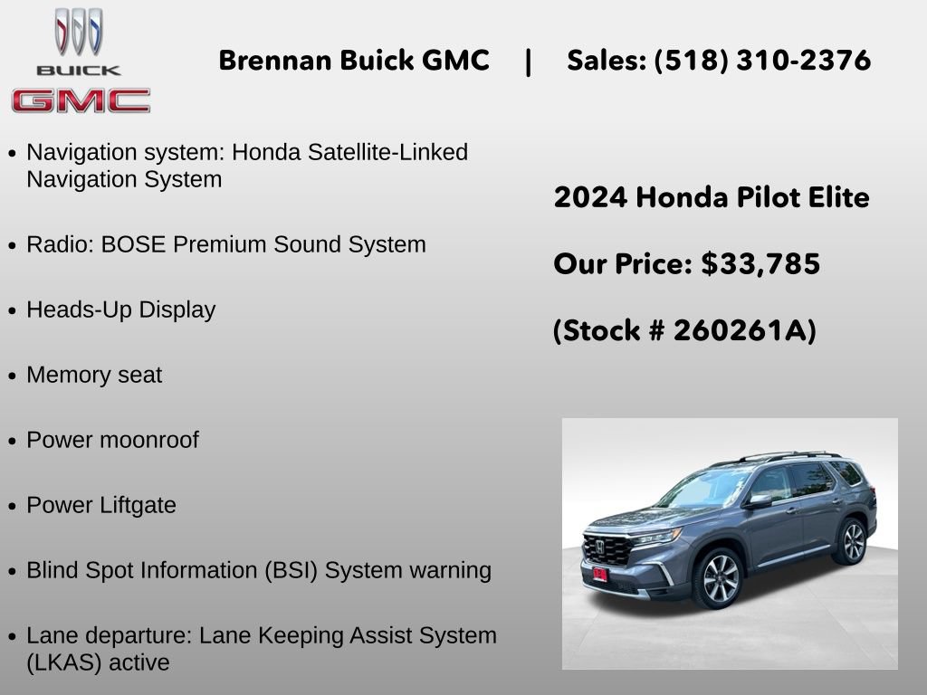 Used 2024 Honda Pilot Elite image 6