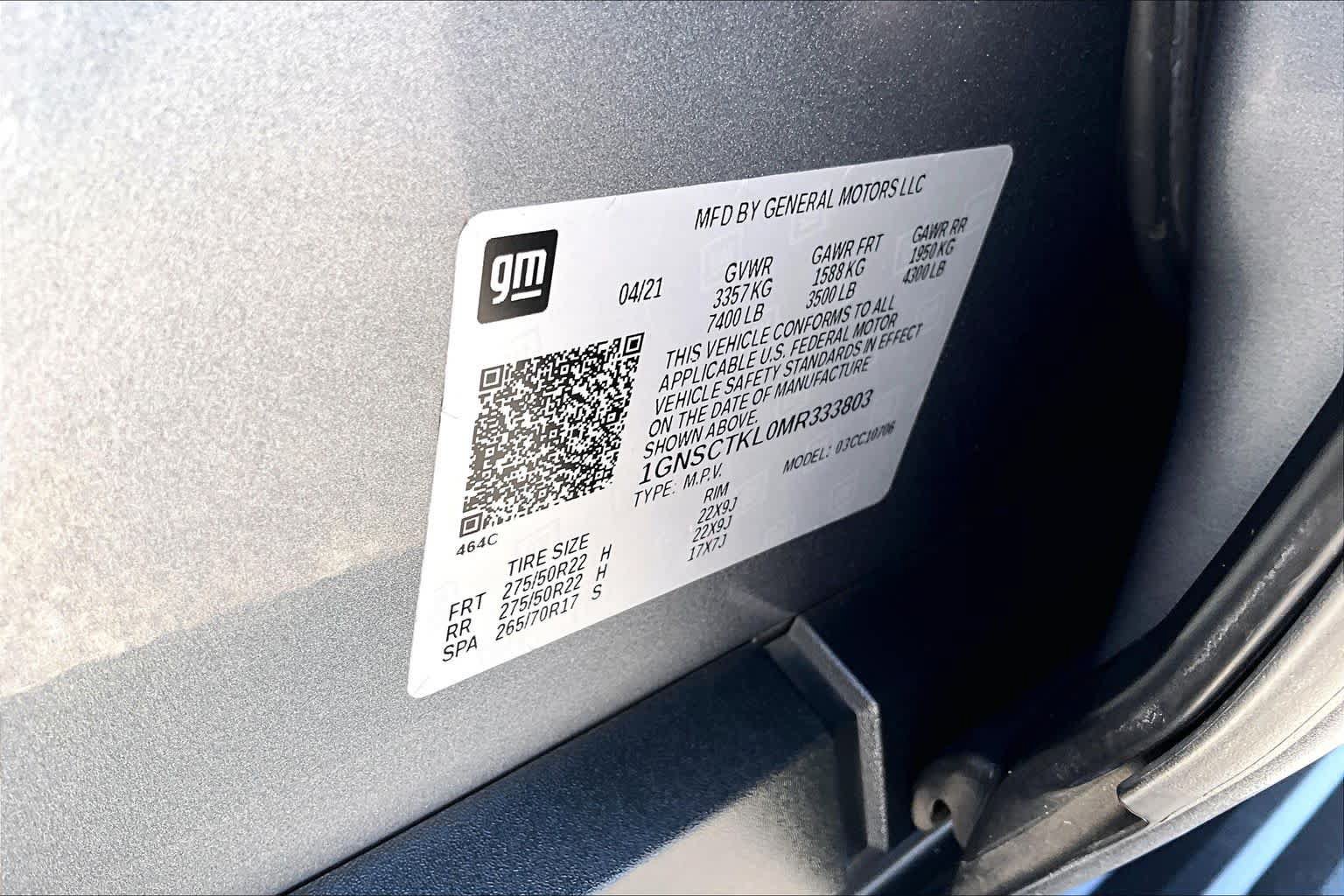 Used 2021 Chevrolet Tahoe High Country RWD image 34