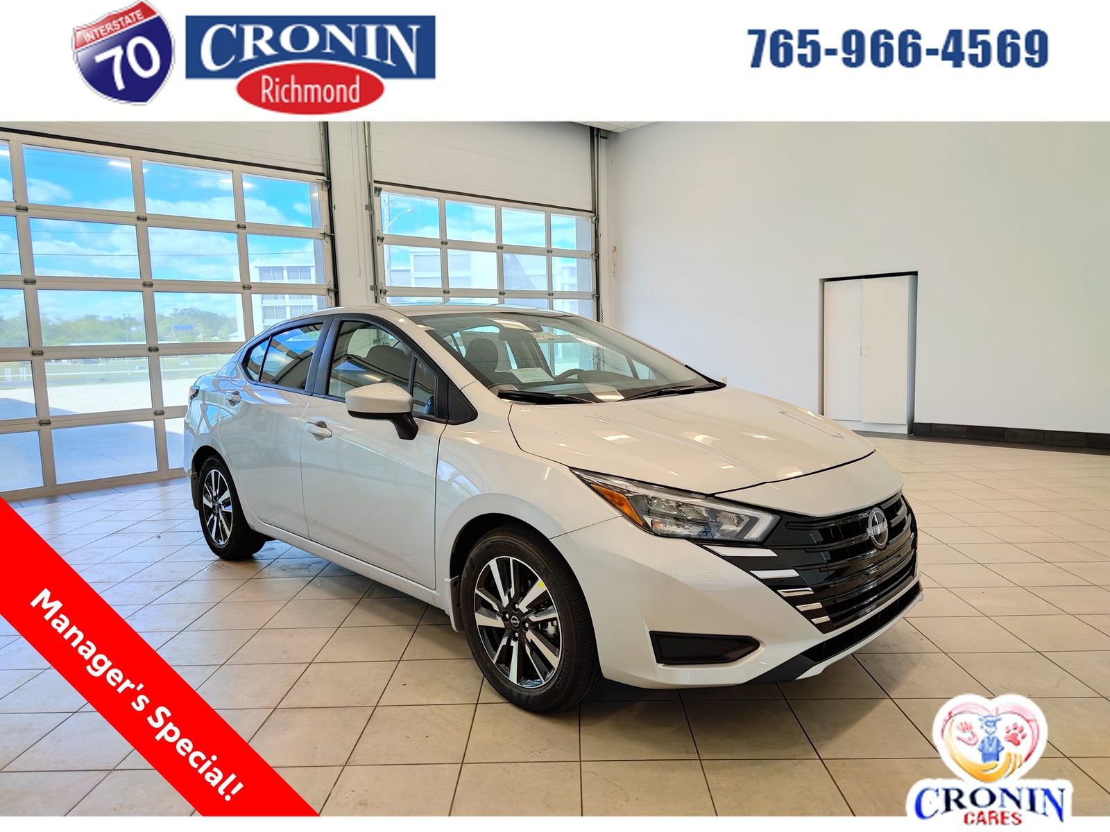 New 2025 Nissan Versa SV w/ Trunk Package