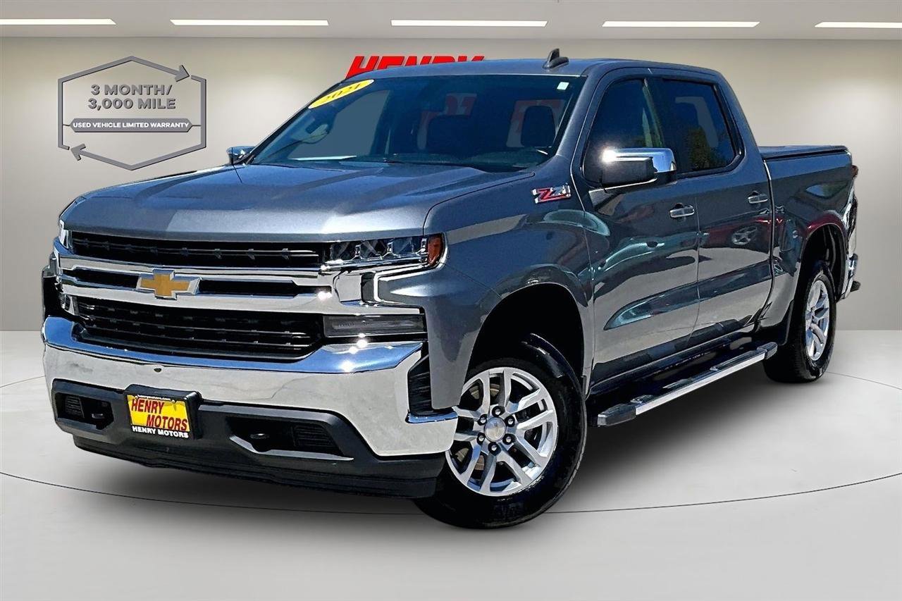 Used 2021 Chevrolet Silverado 1500 LT w/ Z71 Off-Road Package AWD/4WD image 3