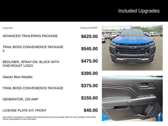 Used 2023 Chevrolet Colorado Trail Boss w/ Advanced Trailering Package AWD/4WD image 7