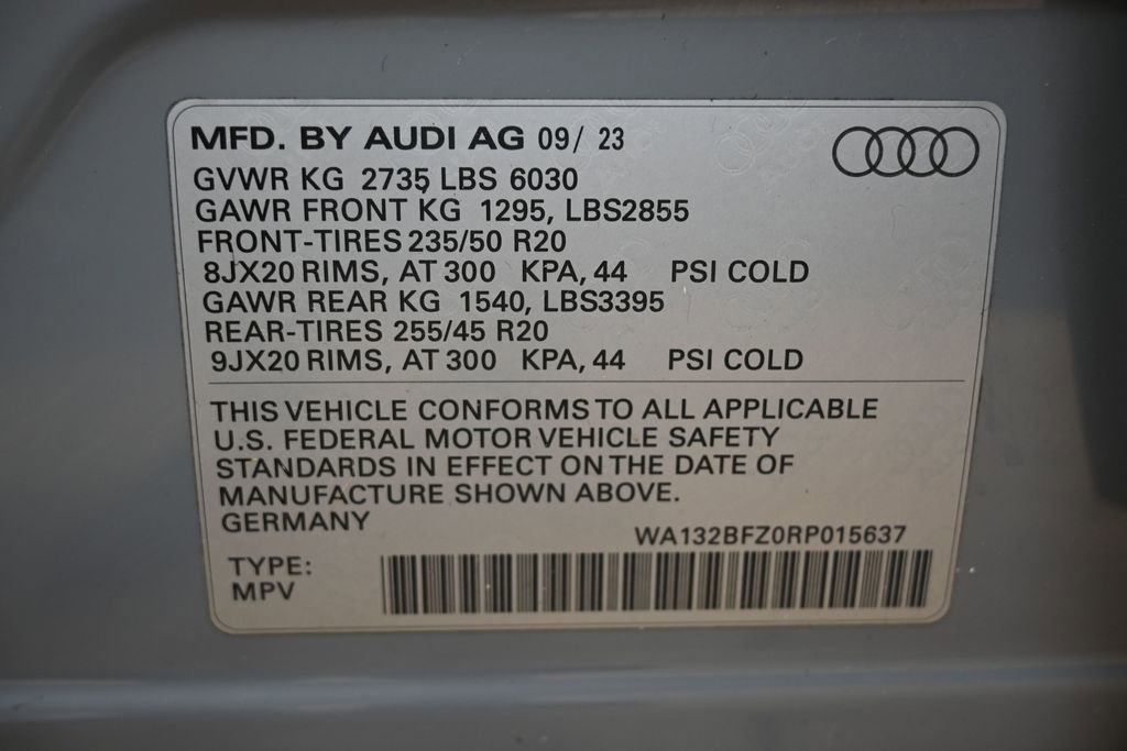 Used 2024 Audi Q4 e-tron Premium Plus w/ Premium Plus AWD/4WD image 42