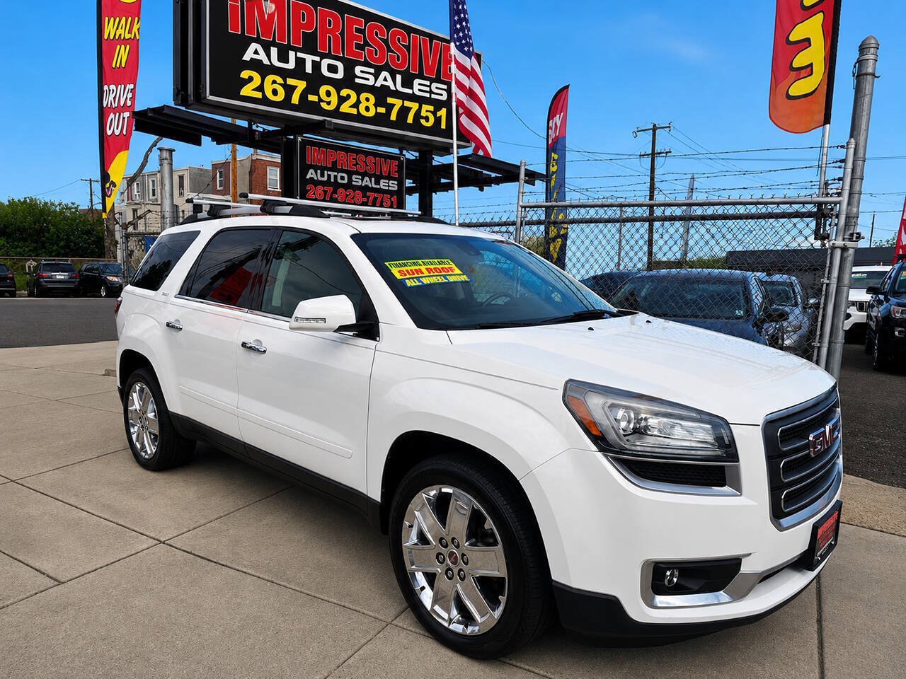 Used 2017 GMC Acadia Limited SLT