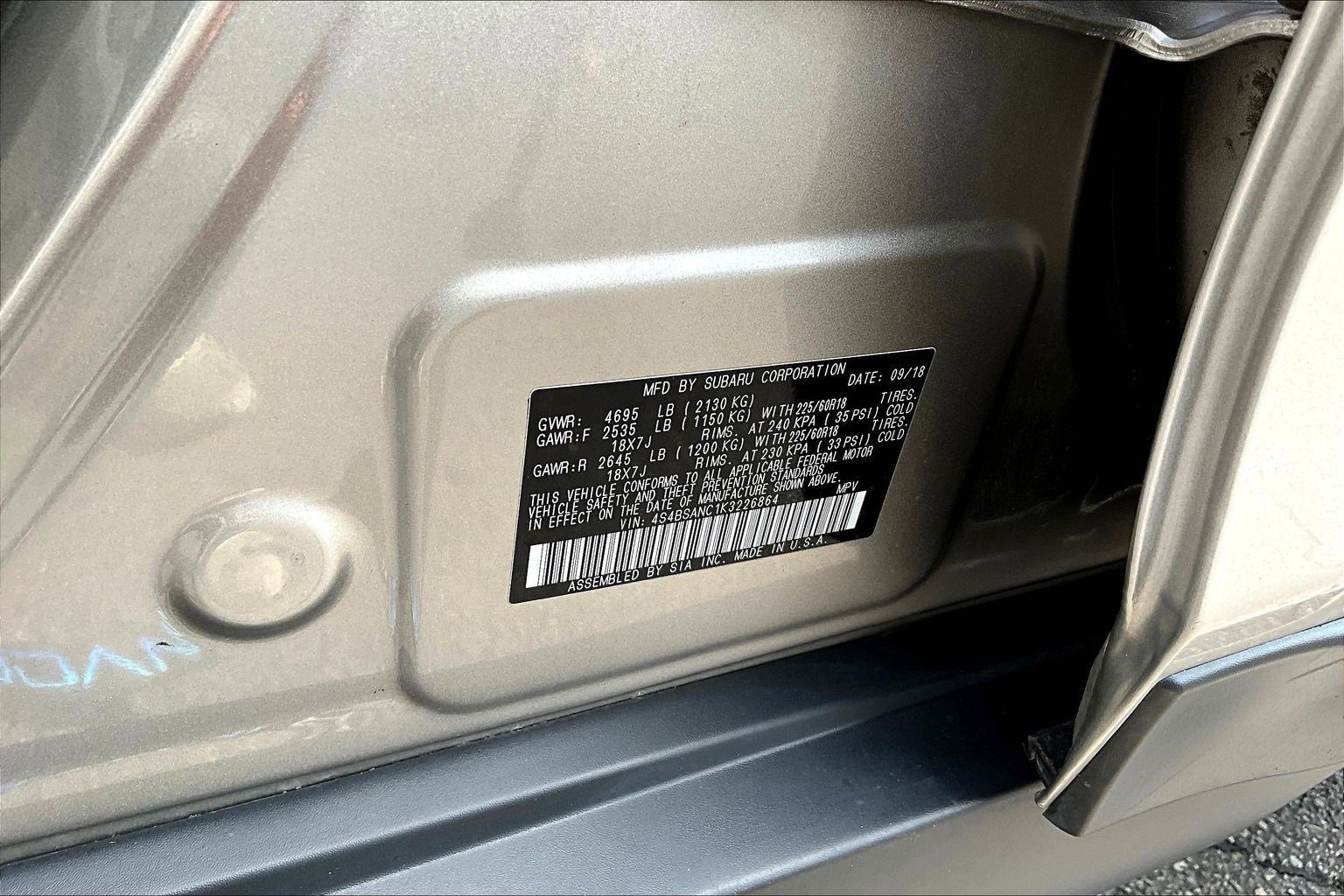 Used 2019 Subaru Outback 2.5i Limited image 18