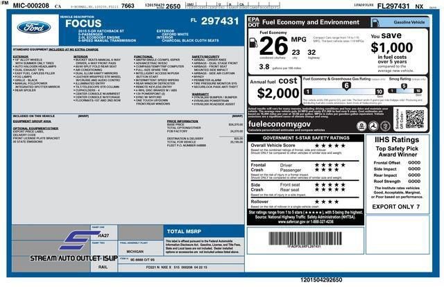 Used 2015 Ford Focus ST image 32