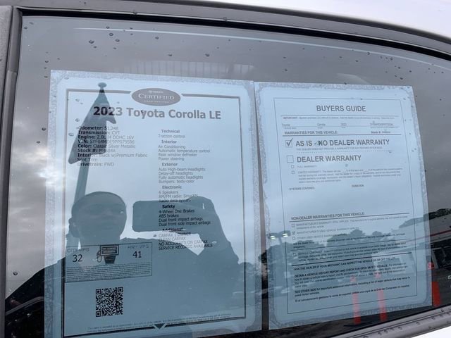 Used 2023 Toyota Corolla LE image 36