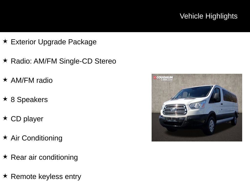 Used 2017 Ford Transit 350 XLT RWD image 2