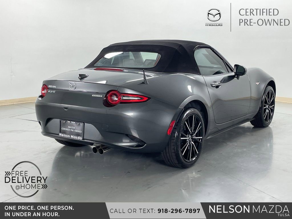 Certified 2025 MAZDA MX-5 Miata Grand Touring w/ Weather Package RWD image 7