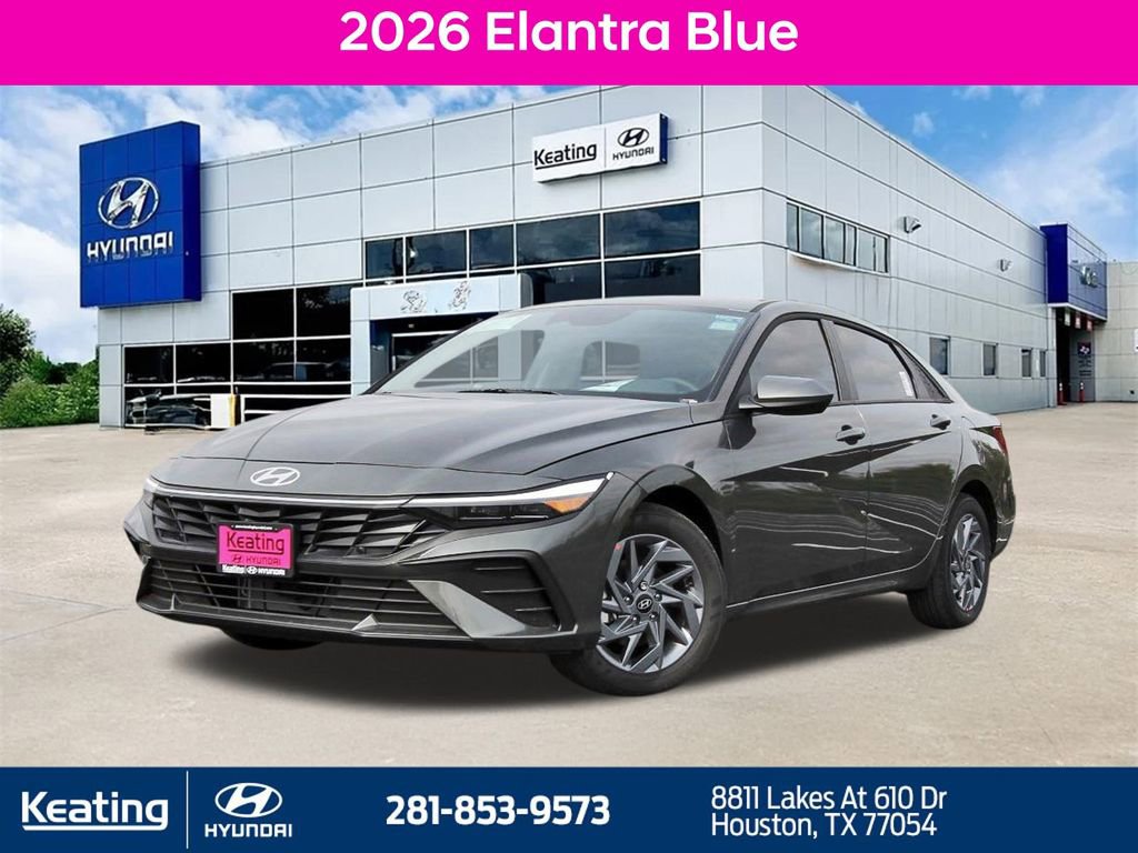 New 2026 Hyundai Elantra Blue image 1