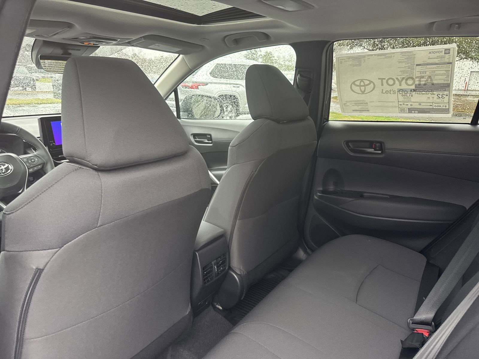 New 2025 Toyota Corolla Cross LE w/ Moonroof Package FWD image 26