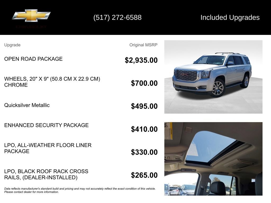 Used 2019 GMC Yukon Denali w/ Open Road Package AWD/4WD image 5