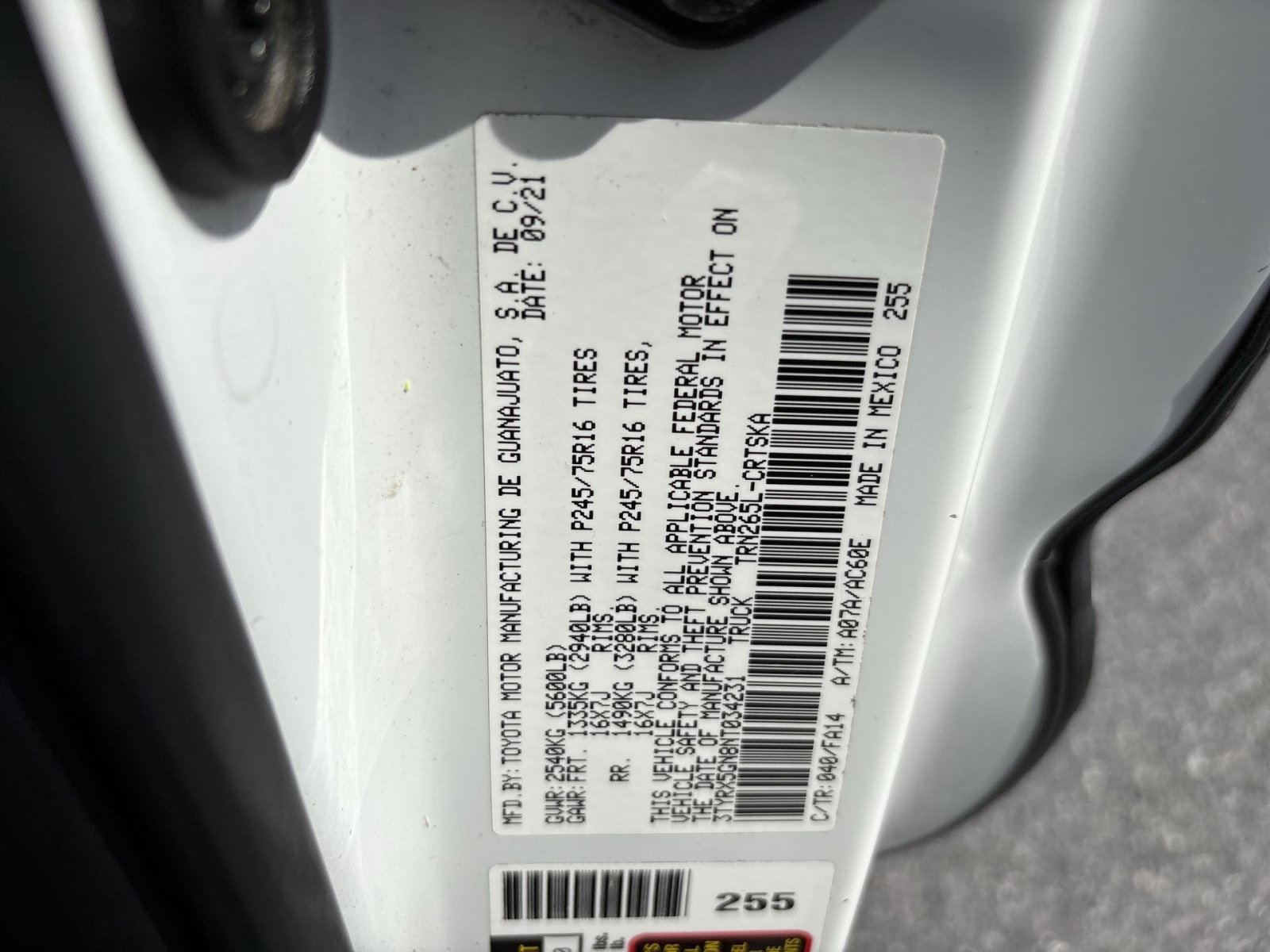 Used 2022 Toyota Tacoma SR RWD image 25