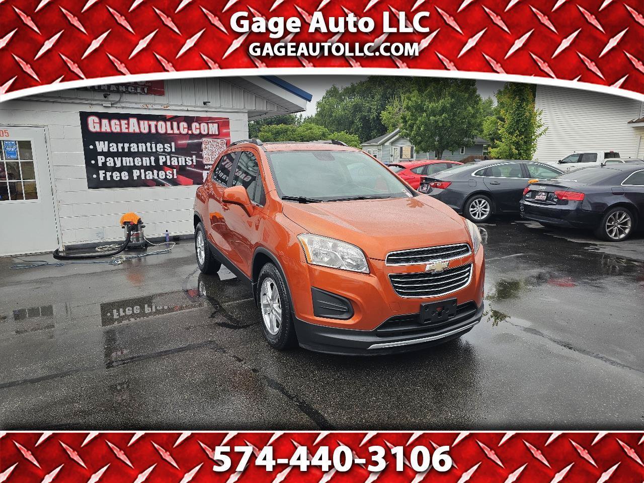 Used 2015 Chevrolet Trax LT w/ LT Sun and Sound Package FWD image 1