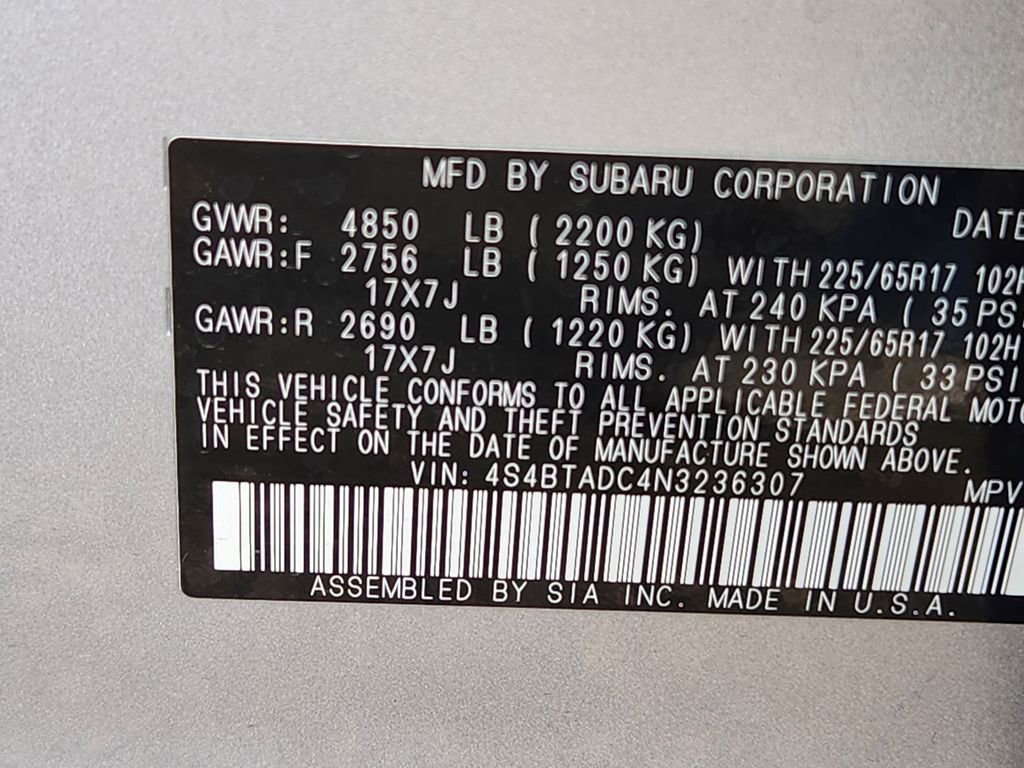 Used 2022 Subaru Outback Premium w/ Popular Package #1 image 24