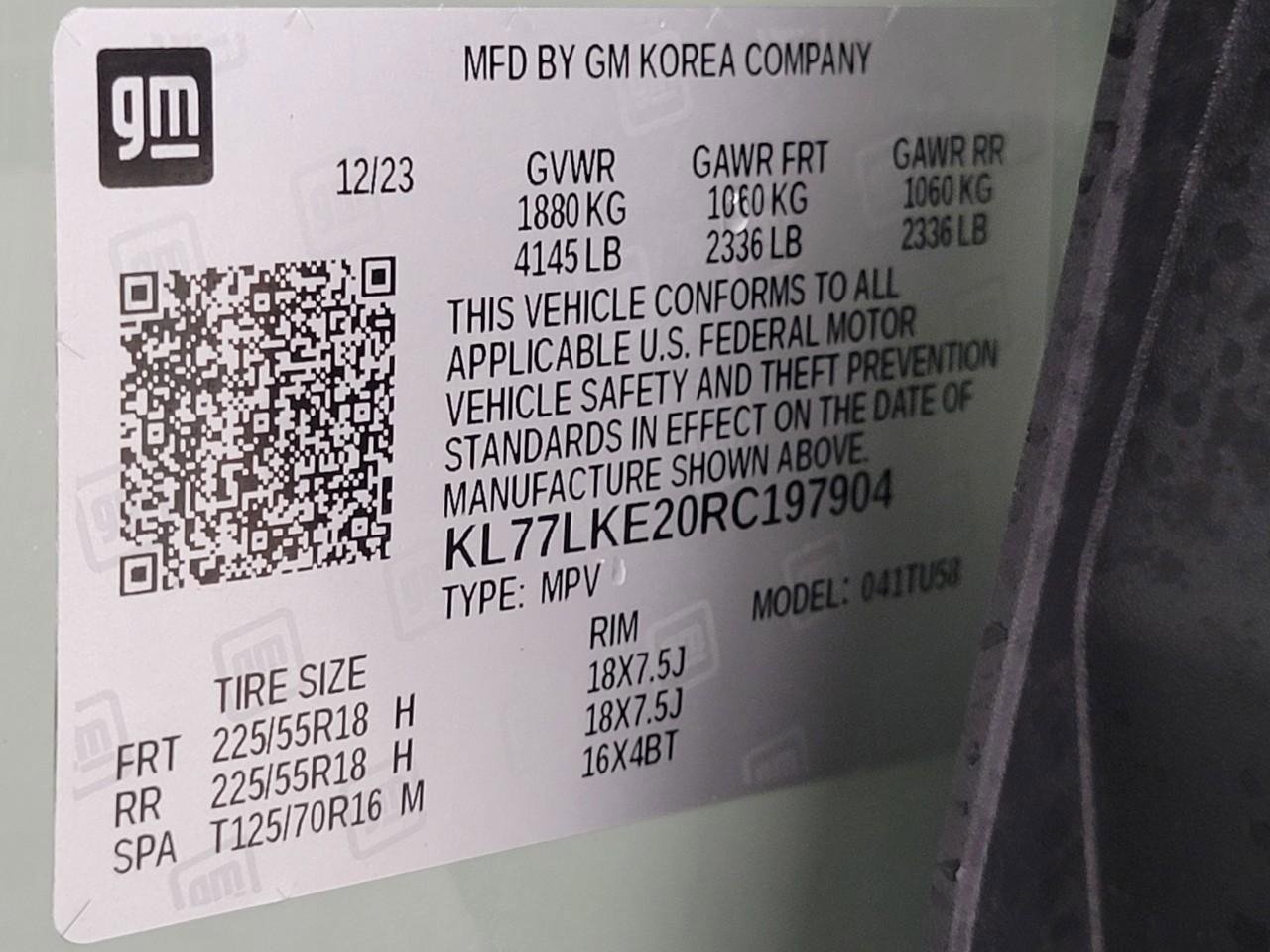 Certified 2024 Chevrolet Trax ACTIV w/ Driver Confidence Package image 27