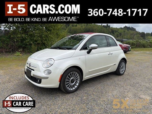 Used 2014 FIAT 500 Lounge w/ Luxury Leather Package FWD image 1