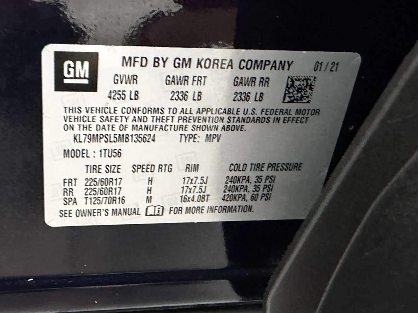 Used 2021 Chevrolet TrailBlazer LT w/ Convenience Package FWD image 33