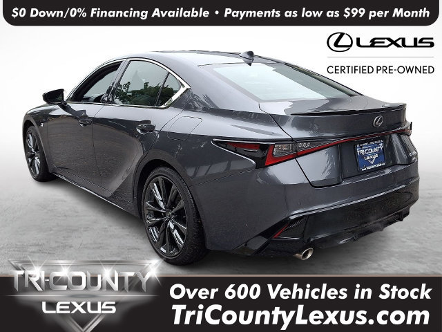 Certified 2024 Lexus IS 350 F Sport w/ Memory Package AWD/4WD image 4