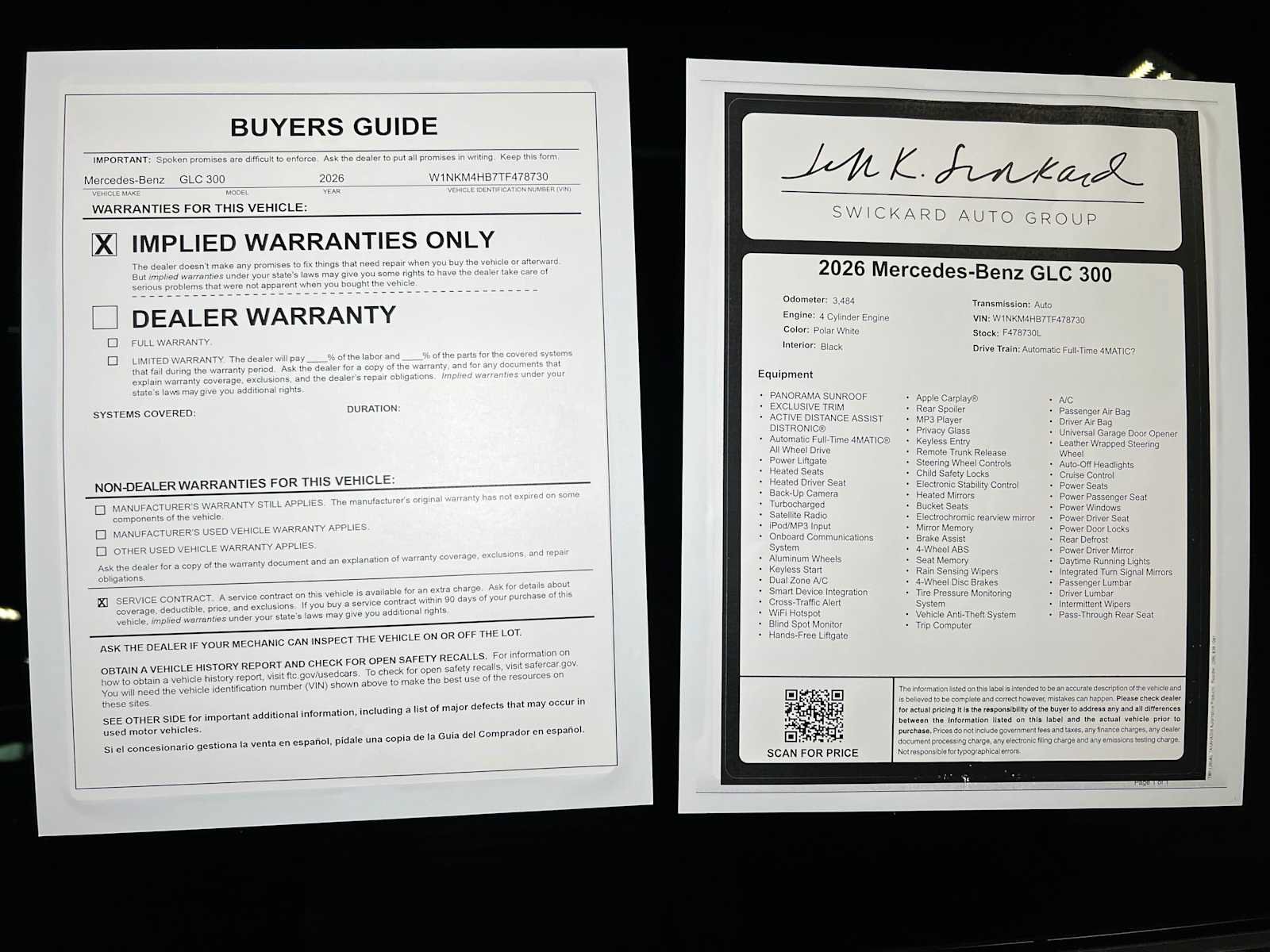 Certified 2026 Mercedes-Benz GLC 300 4MATIC image 47