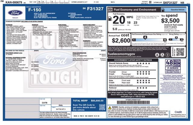 New 2025 Ford F150 XL AWD/4WD image 4