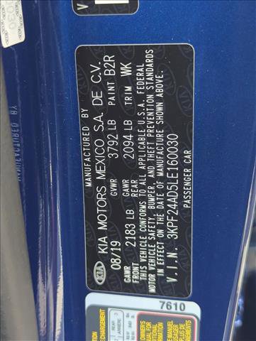 Used 2020 Kia Forte LXS FWD image 26