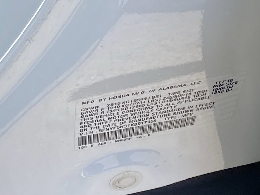 Used 2019 Honda Pilot EX image 27