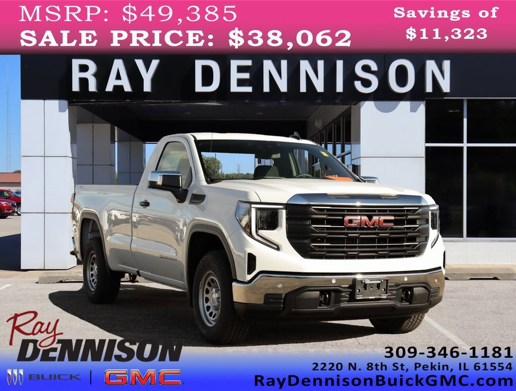 New 2025 GMC Sierra 1500 Pro w/ Pro Value Package