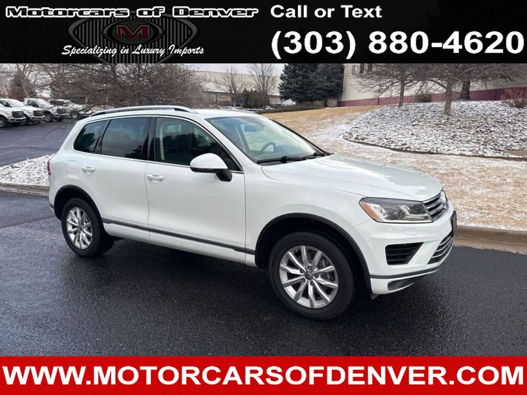 Used 2015 Volkswagen Touareg Sport AWD/4WD image 3