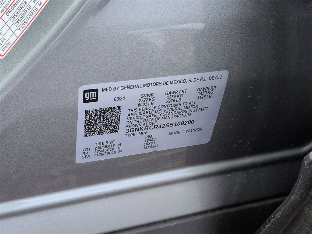 Certified 2025 Chevrolet Blazer LT w/ Driver Confidence Package image 33