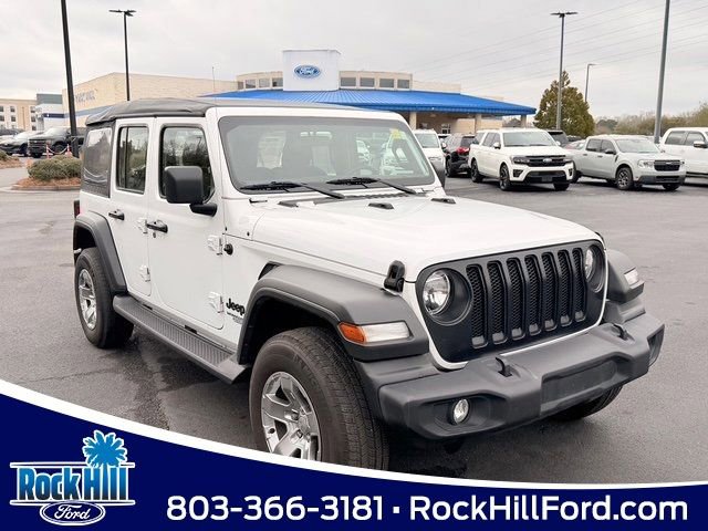 Used 2021 Jeep Wrangler Unlimited Sport image 1