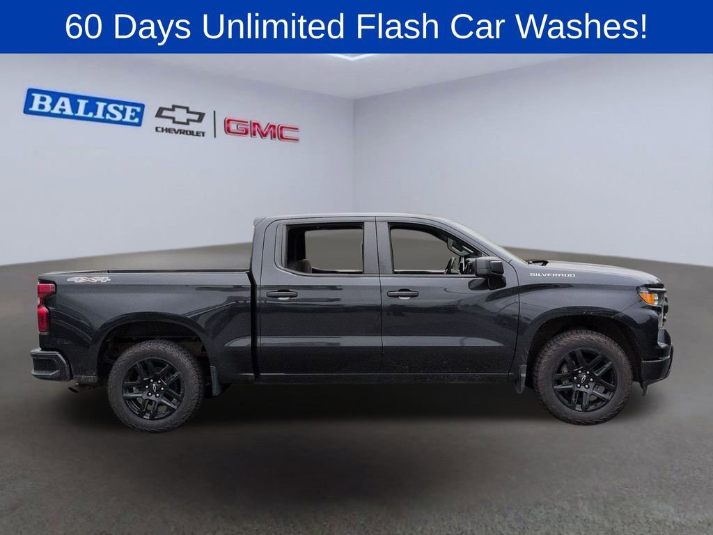Certified 2023 Chevrolet Silverado 1500 Custom AWD/4WD image 2