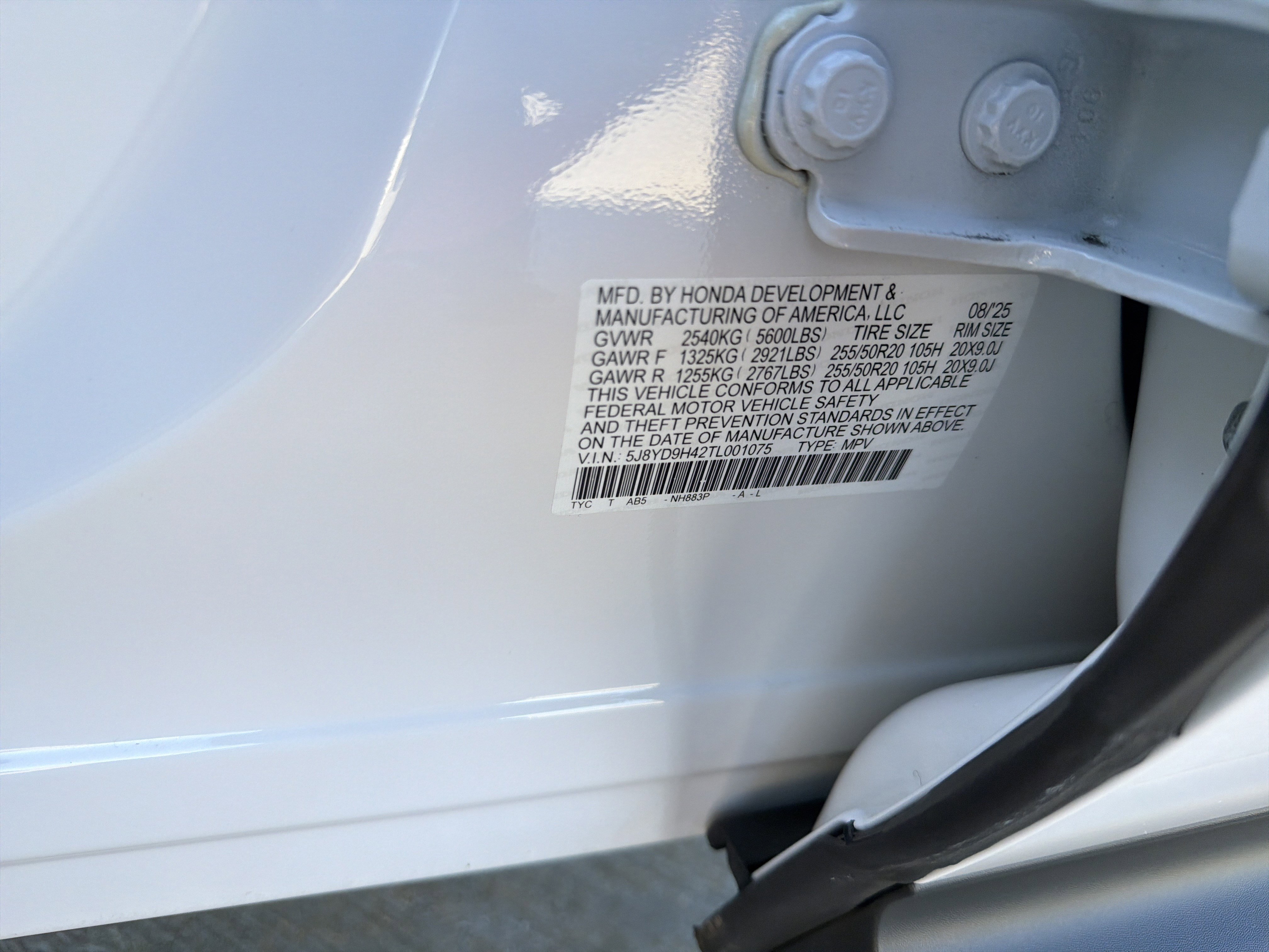 Certified 2026 Acura MDX FWD w/ Technology Package image 36