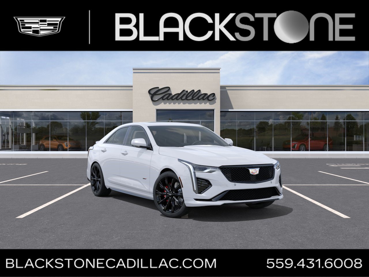 New 2026 Cadillac CT4 V w/ Navigation Package