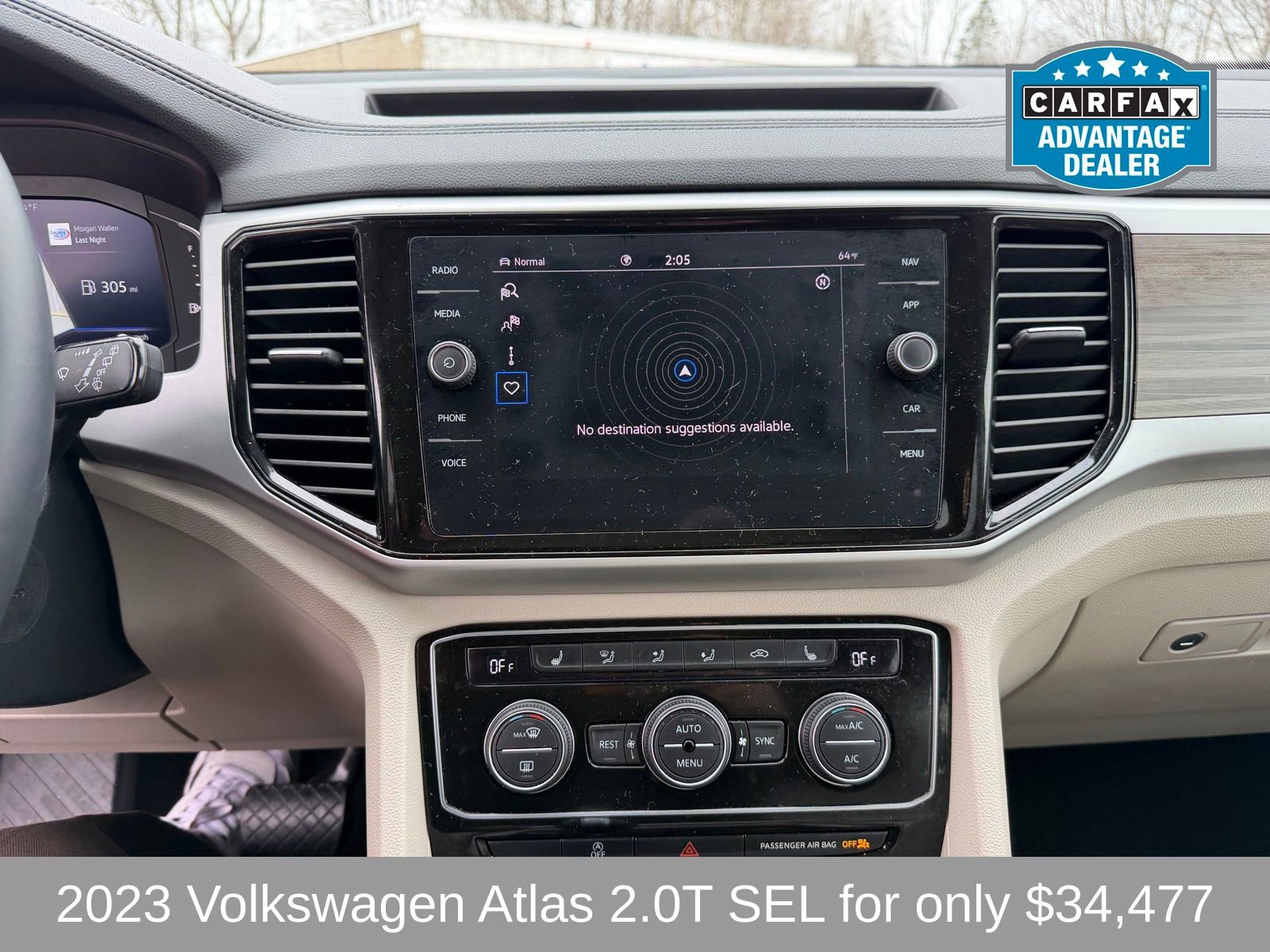 Used 2023 Volkswagen Atlas SEL image 16