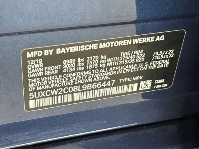 Used 2020 BMW X7 xDrive40i w/ Parking Assistance Package AWD/4WD image 22