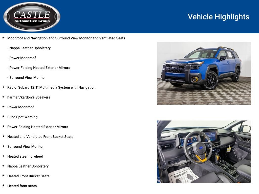 Used 2026 Subaru Outback Wilderness AWD/4WD image 8