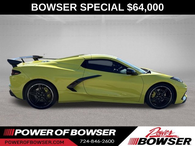 Certified 2021 Chevrolet Corvette Stingray Premium Conv w/ Z51 Performance Package RWD image 6