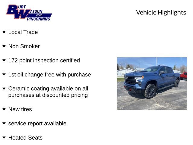 Used 2024 Chevrolet Silverado 1500 LT Trail Boss w/ Convenience Package II AWD/4WD image 10