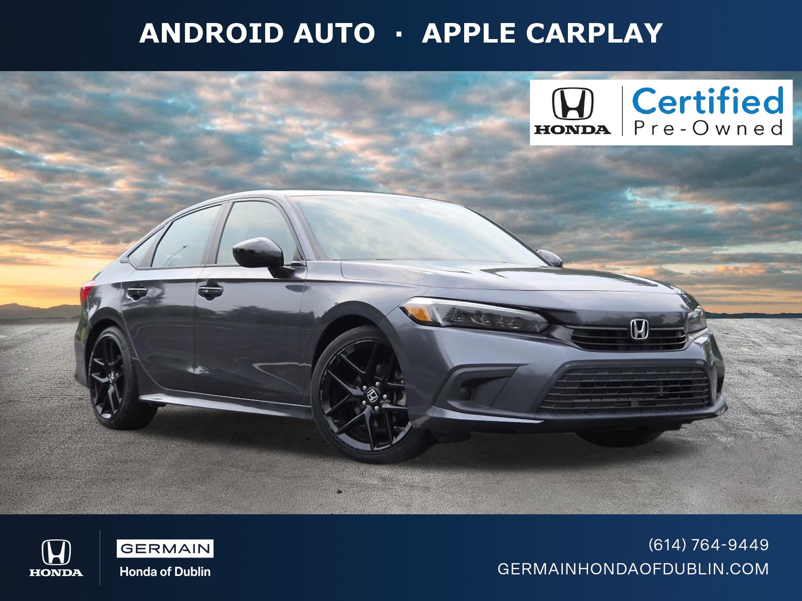 Certified 2023 Honda Civic Sport