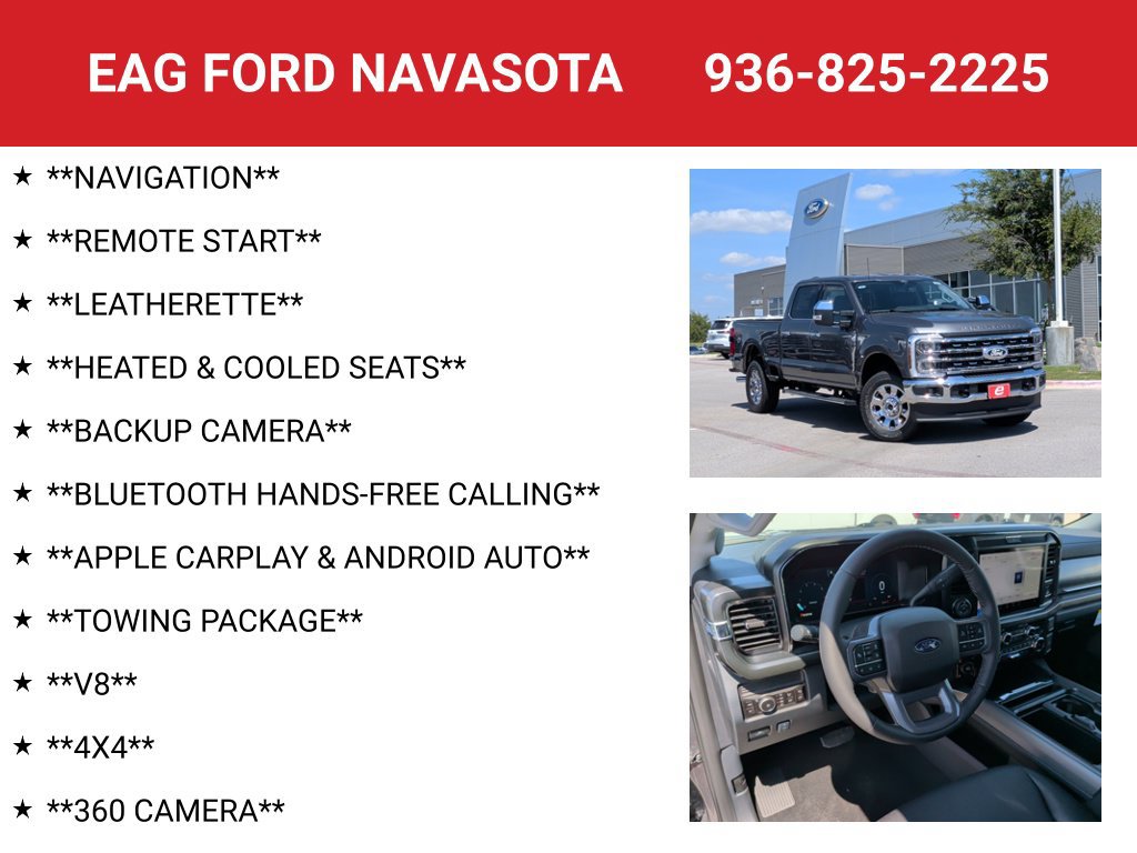 New 2027 Ford F250 Lariat w/ Lariat Premium Package AWD/4WD image 4