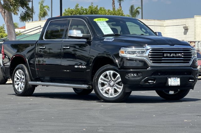 Used 2022 RAM 1500 Limited w/ Body Color Bumper Group AWD/4WD image 2