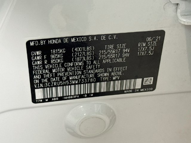 Used 2021 Honda HR-V EX image 38